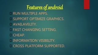 Android Operating System Seminar Ppt Ppt Android Operating System Seminar Ppt Ppt