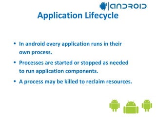 Process In Android Os Android OS | PPT