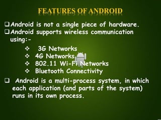 ppt on Android os- vinit | PPTX
