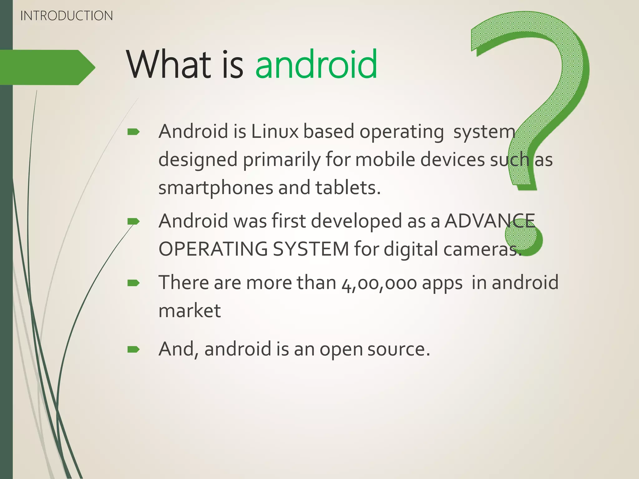 Android Operating System | PPTX