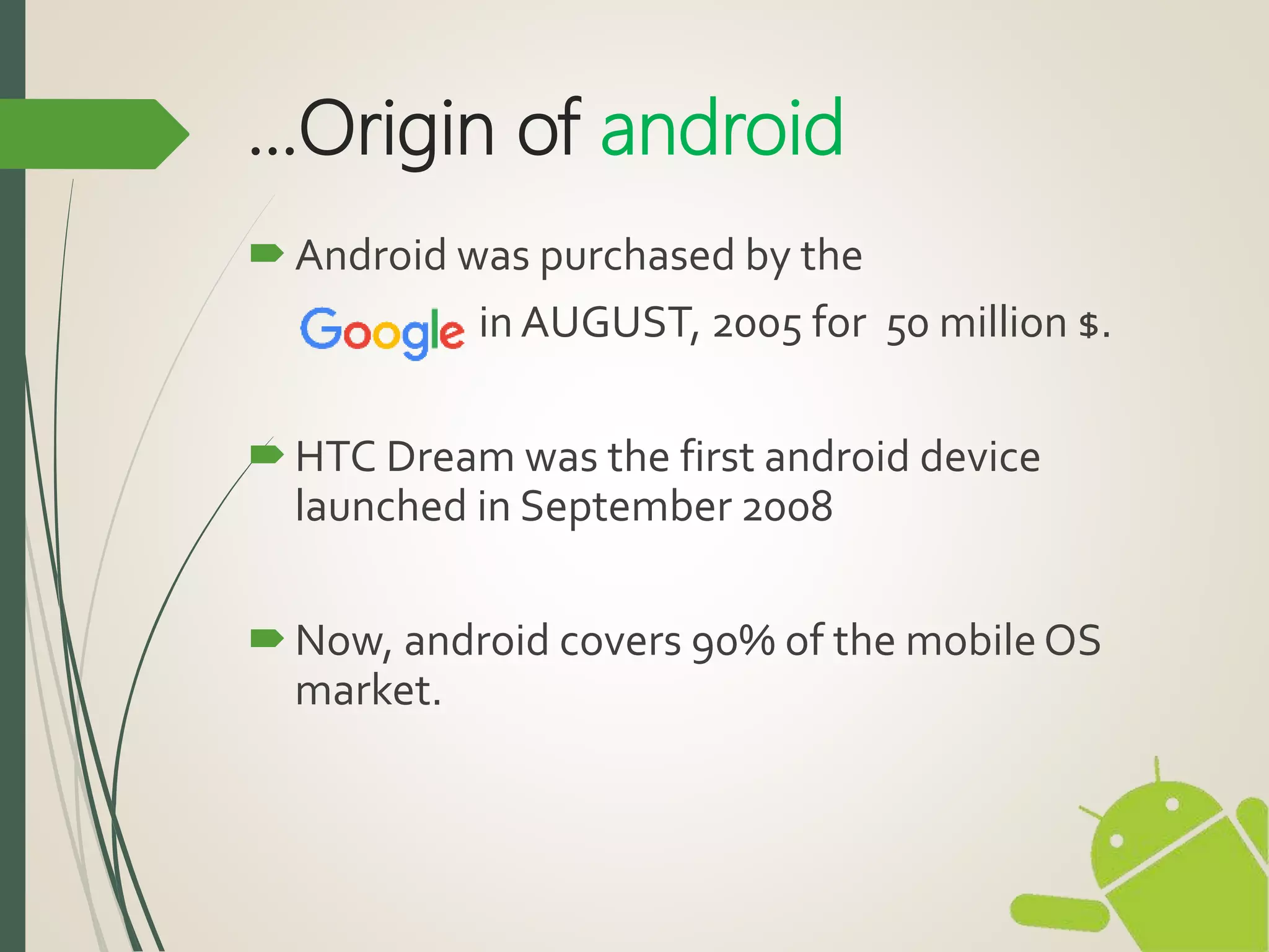 Android Operating System | PPTX