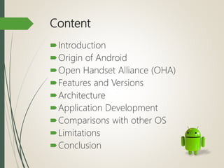 Android Operating System | PPTX