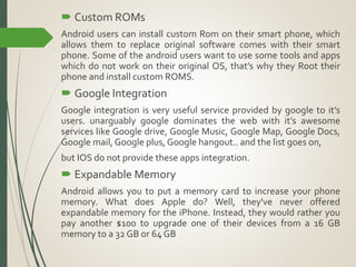 Android Operating System | PPTX