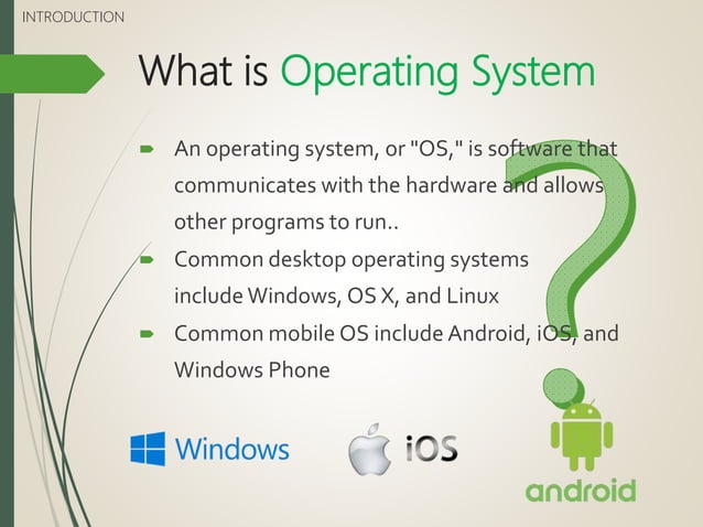 Android Operating System | PPTX