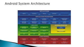 Android os(comparison all other mobile os) | PDF
