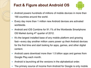 Android os: presentaion by Prerak | PPTX