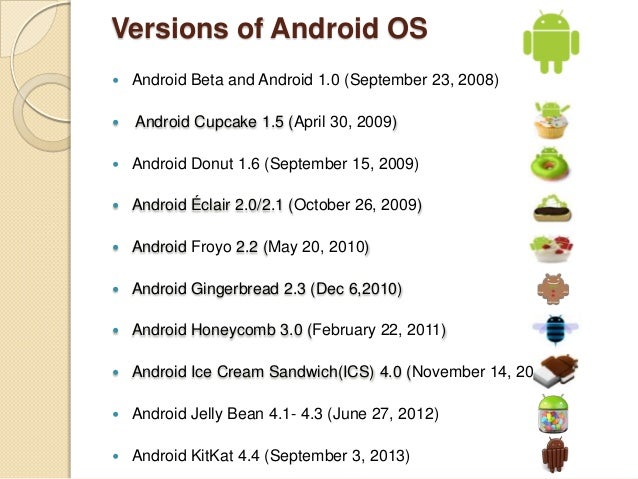 android os versions