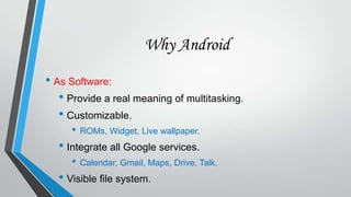 Android overview | PPTX