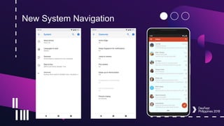 New System Navigation
 