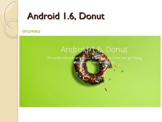Android 1.6, Donut

 