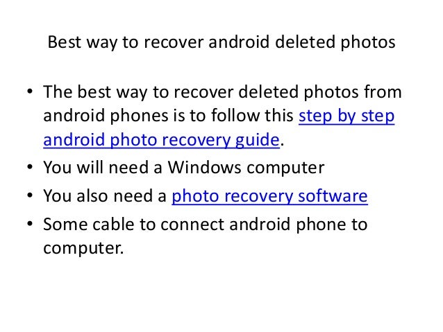 how to recover deleted formatted photos from android phone sd card an format sd card for android tablet