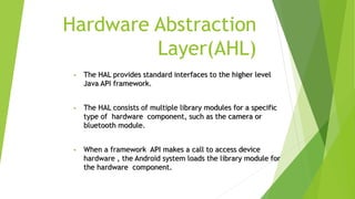 Android Platform | PPT