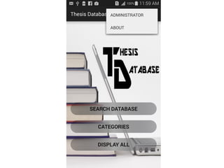 My Android portfolio part2