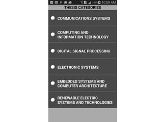 My Android portfolio part2