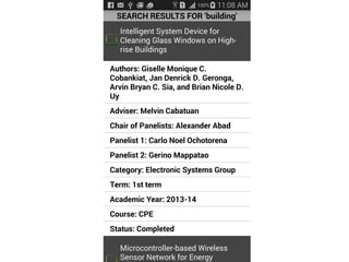 My Android portfolio part2