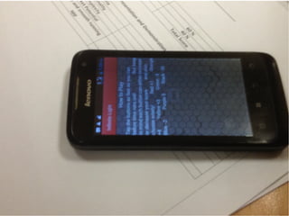 My Android portfolio part2