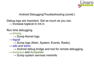 Android porting for dummies @droidconin 2011 Slide 24