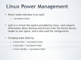 Android power management | PDF