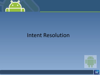 Intent Resolution 
