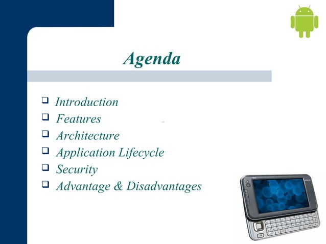 Android ppt | PPT