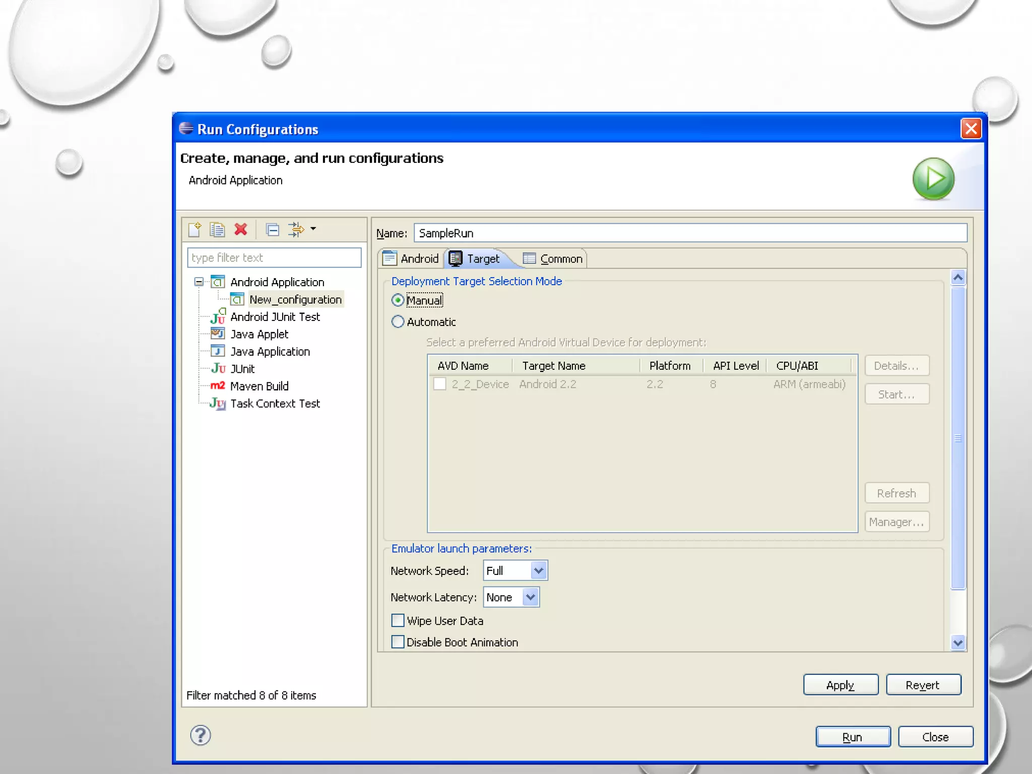 RUNNING IN ECLIPSE (3)

 