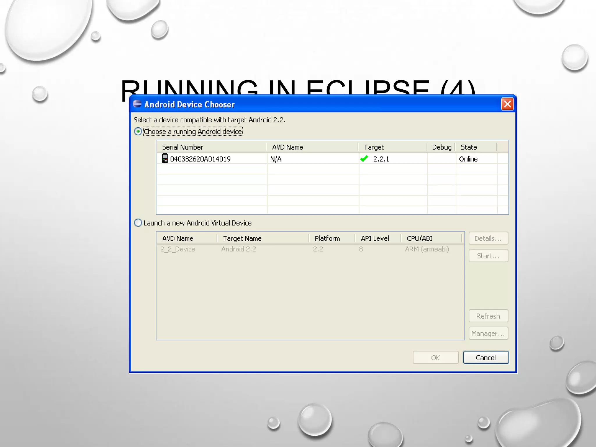 RUNNING IN ECLIPSE (4)

 