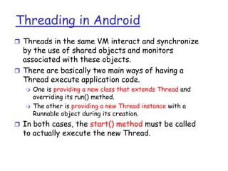 Multithreading in Android | PDF