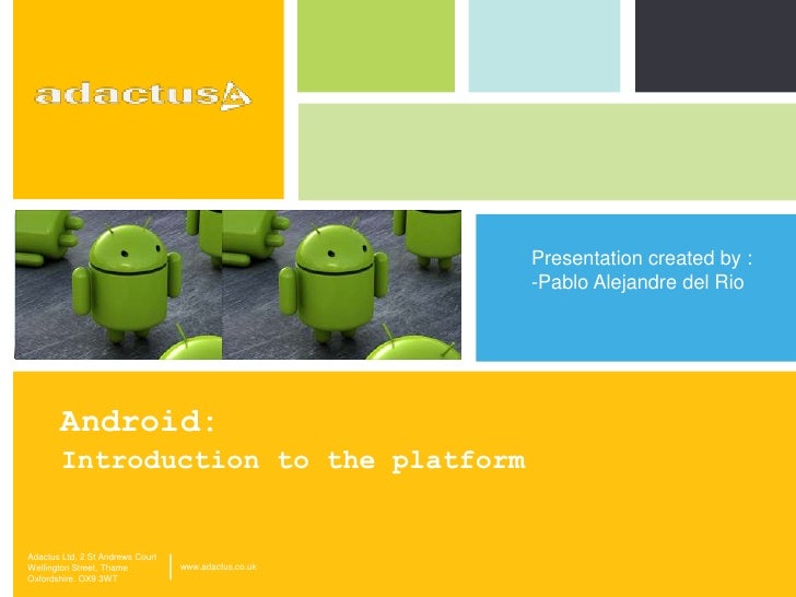 Android presentation