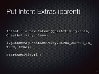 Android programming introduction | PDF