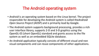 Android programming | PPTX