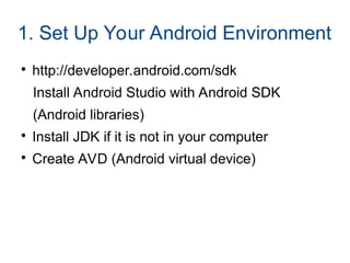 android Programming with detail slide an | PPT