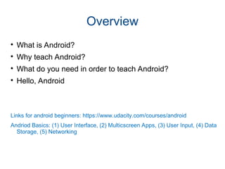 android Programming with detail slide an | PPT