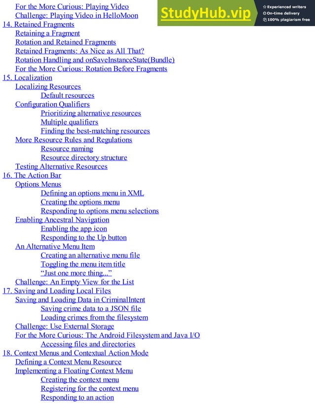 Android programming the big nerd ranch guide pdf
