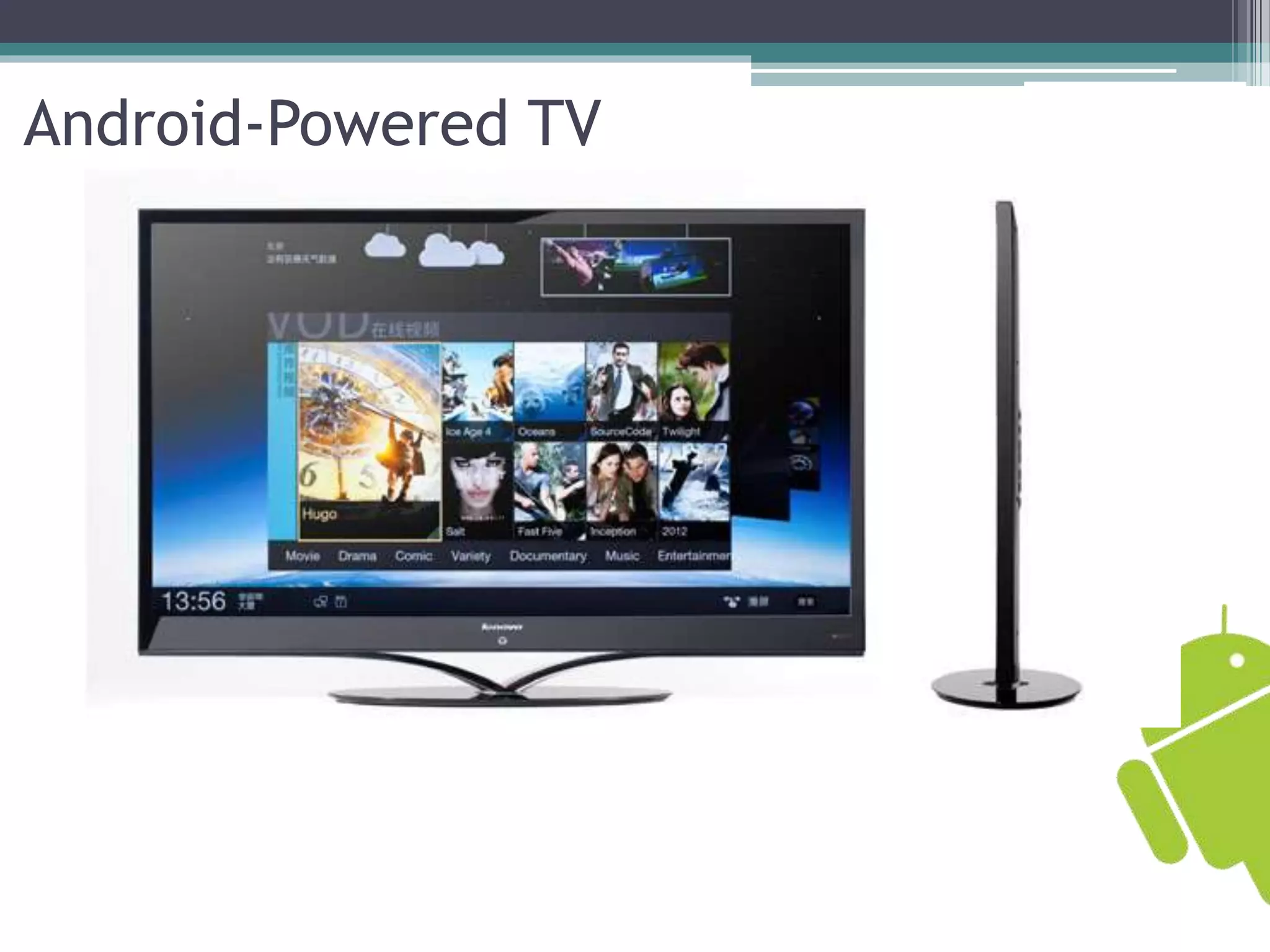 Android-Powered TV 
 