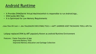 Android Ppt Presentation 2018 Pptx Android Ppt Presentation 2018 Pptx