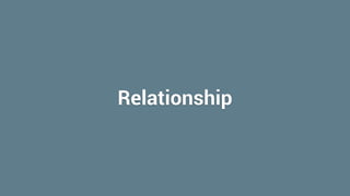 Relationship
 