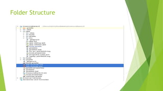 Folder Structure
 