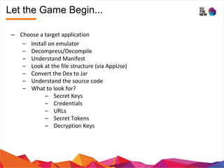 Let the Game Begin...
–
 