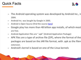 –
–
–
–
–
–
Quick Facts
 