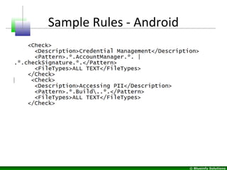 Android secure coding | PPT