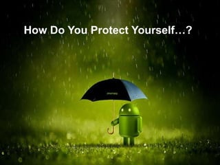 How Do You Protect Yourself…?

 