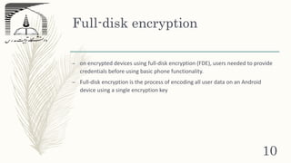 Android security | PPTX