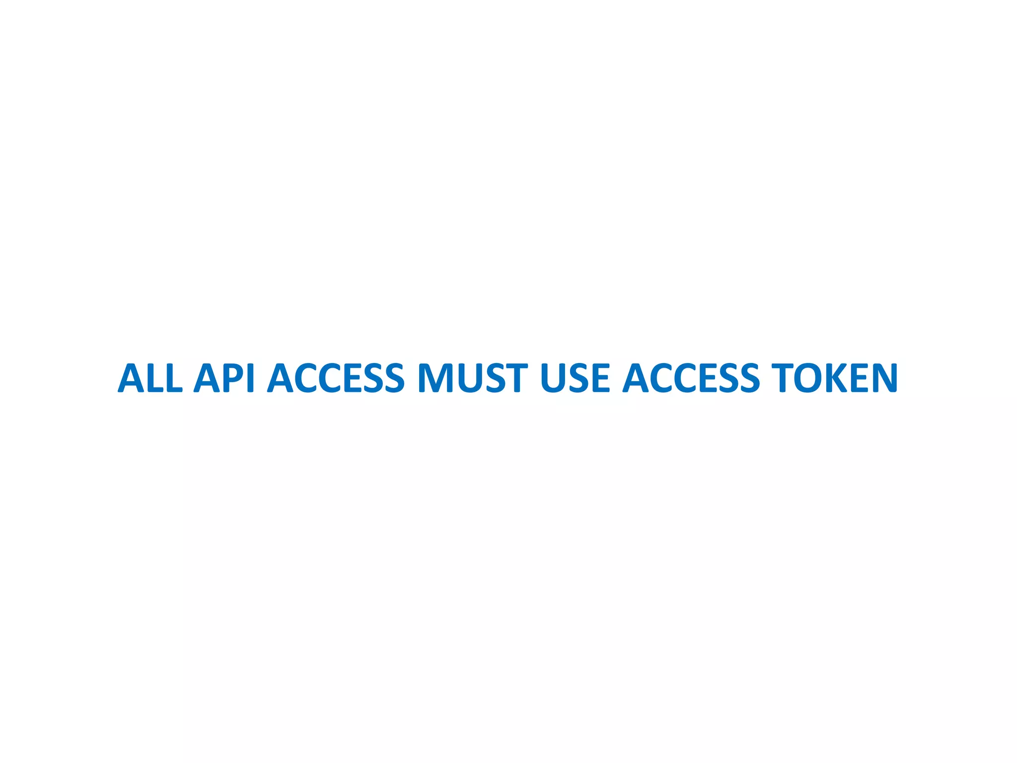 Security on API MANAGEMENT
 