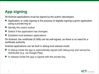 Android security in depth | ODP