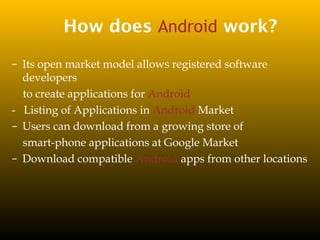 Android presentation slide | PPT