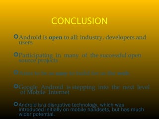 Android presentation slide | PPT