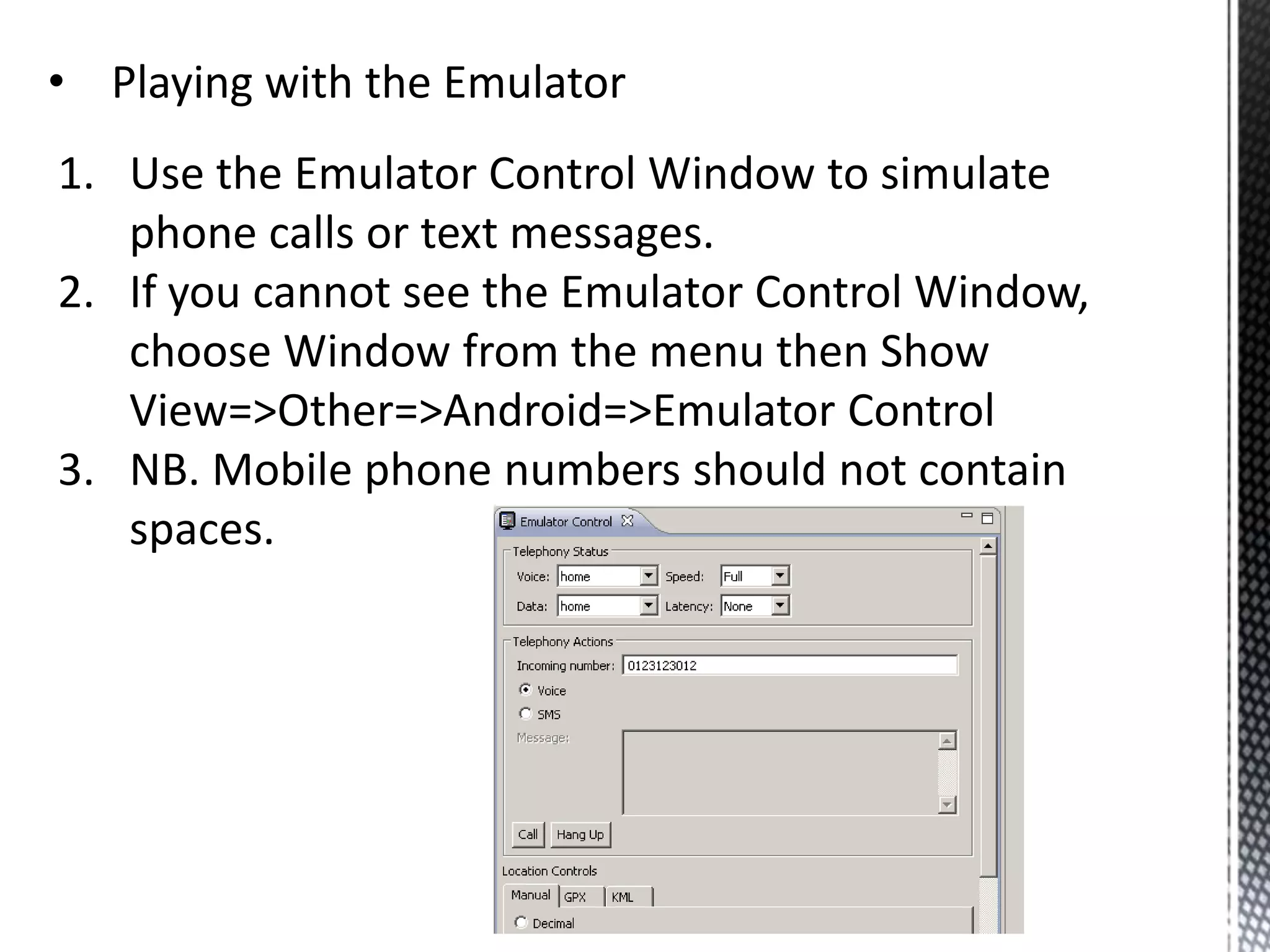SDK Manager showing installed packages