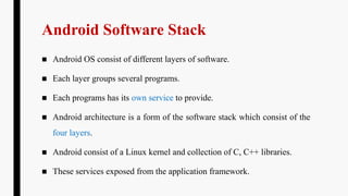 Android software stack | PPT