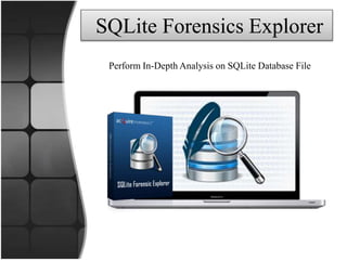 Android SQLite Database Forensics | PPTX